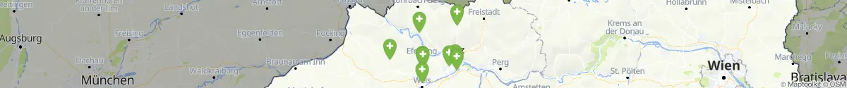 Map view for Pharmacies emergency services nearby Sankt Martin im Mühlkreis (Rohrbach, Oberösterreich)